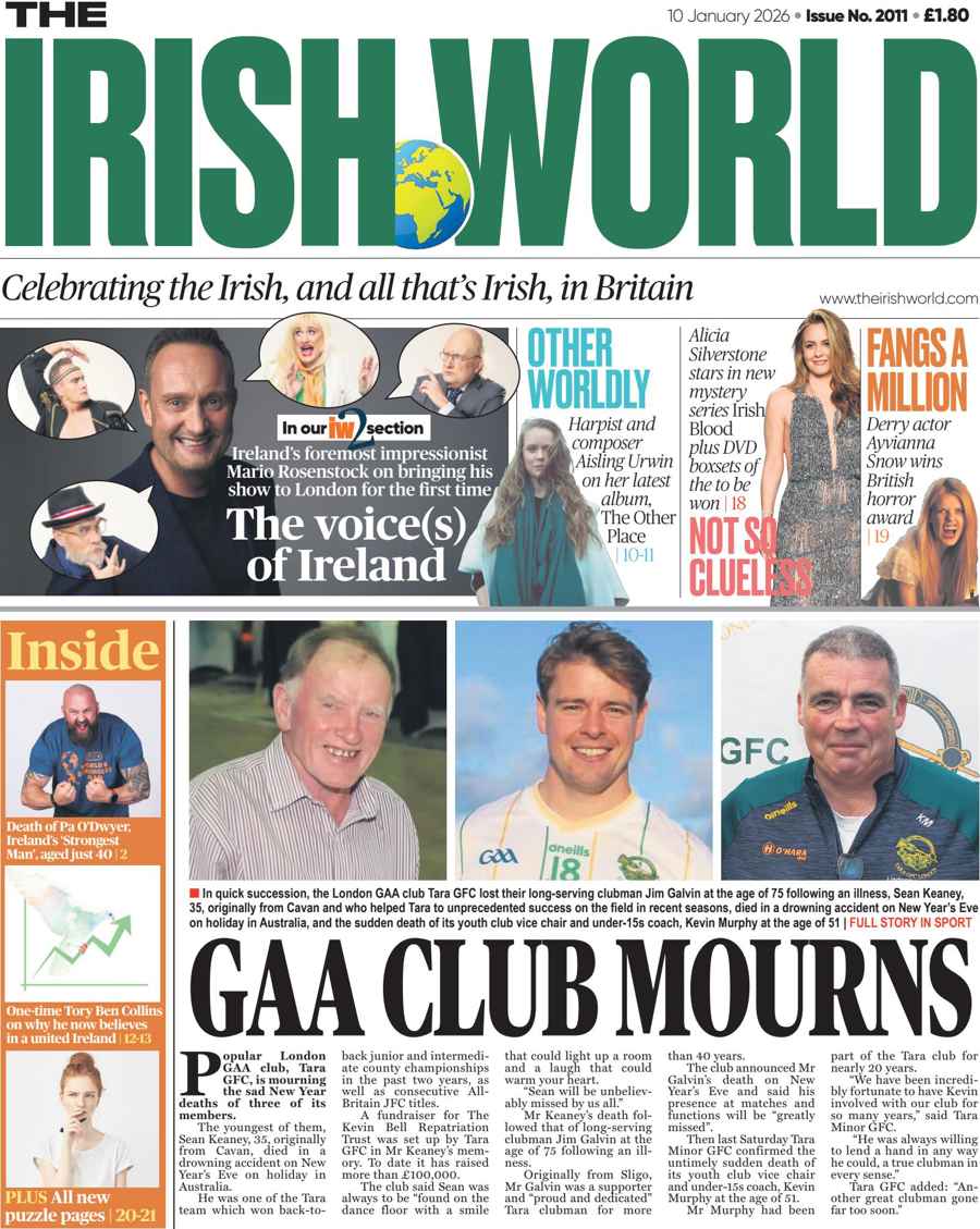 Irish World issue 2011