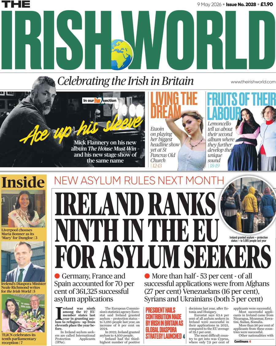 Irish World issue 2028