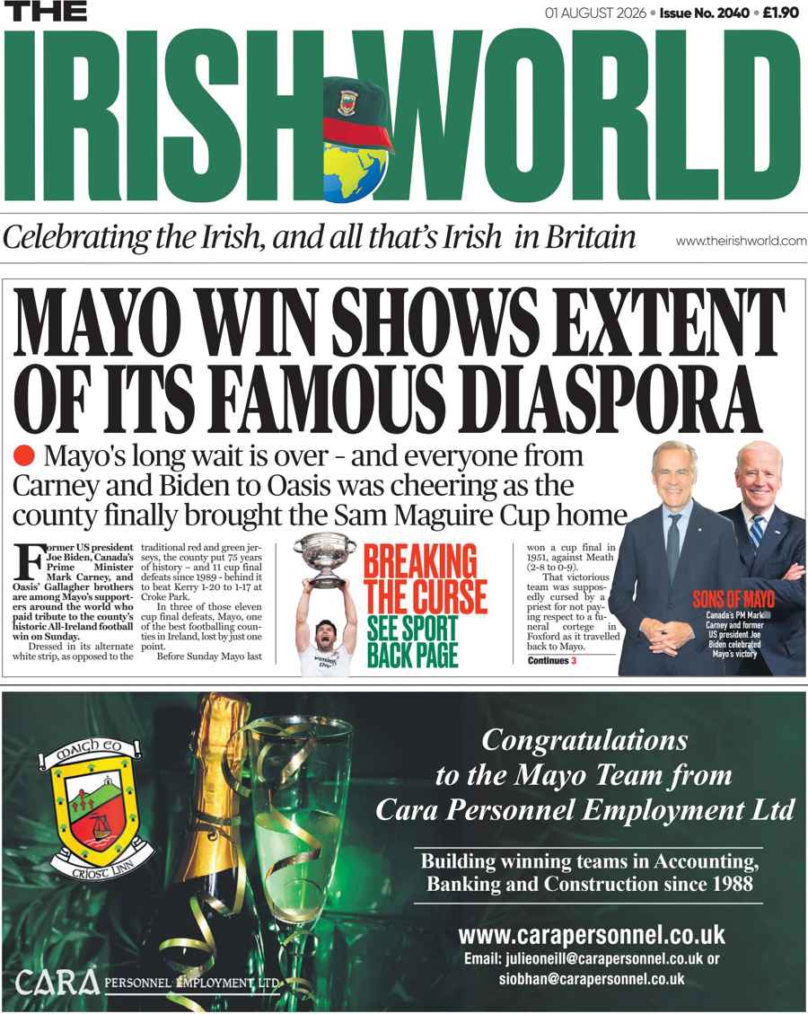 Irish World issue 2040