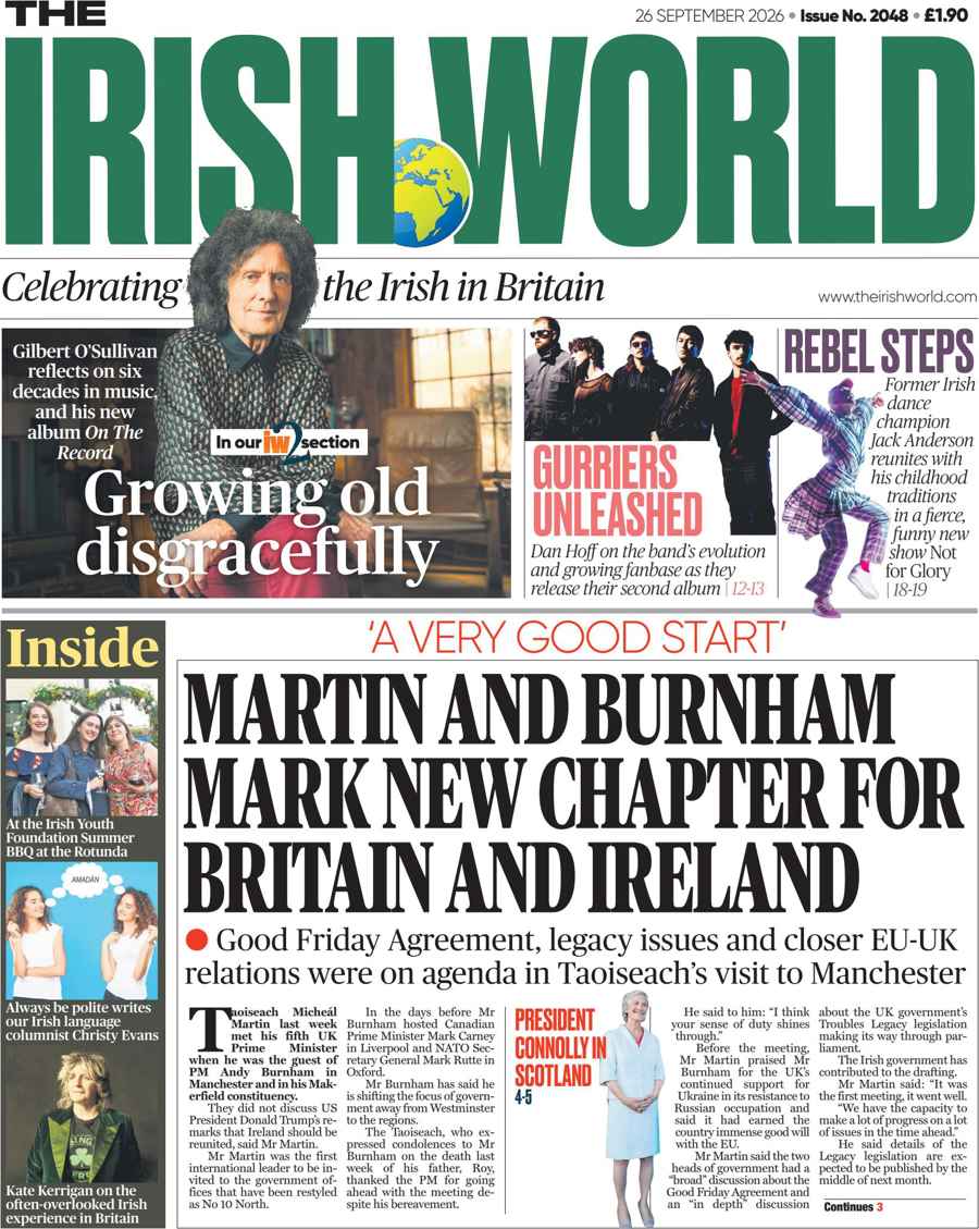 Irish World issue 2048