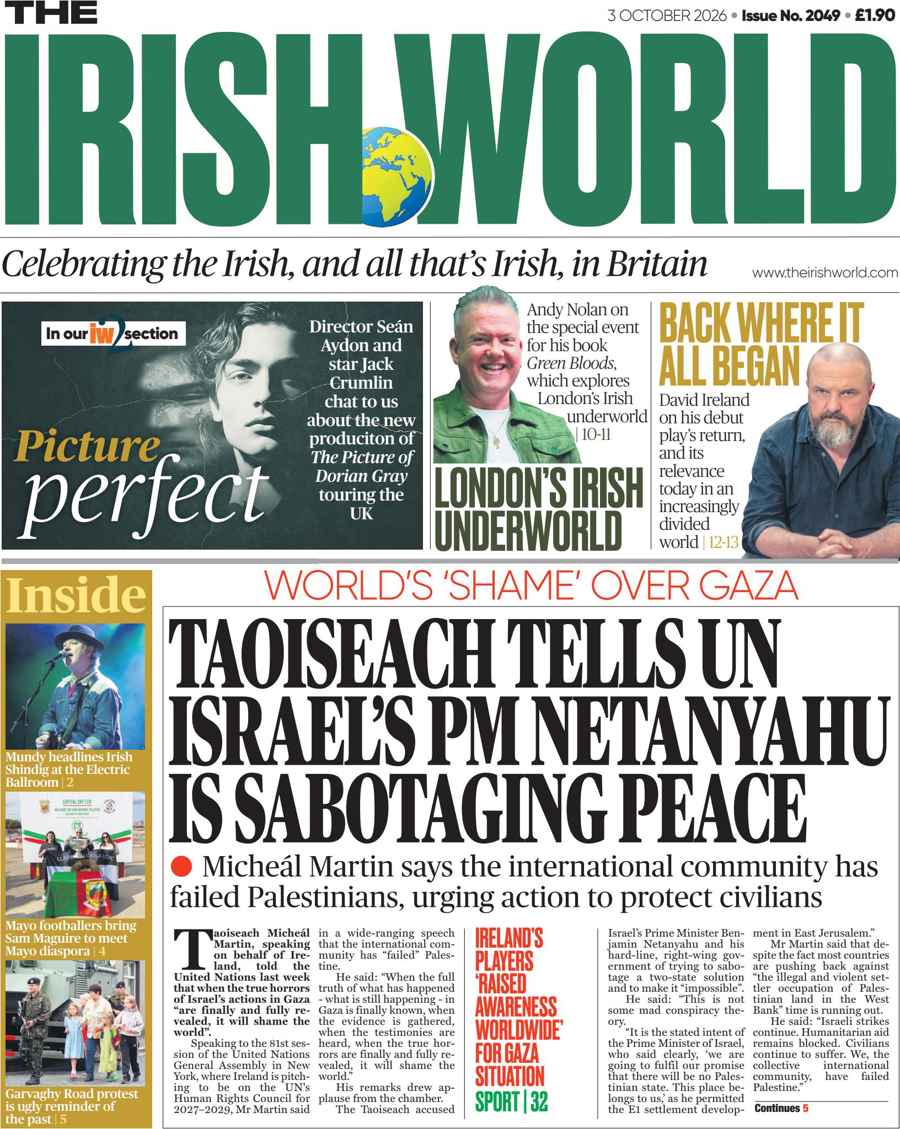Irish World issue 2049