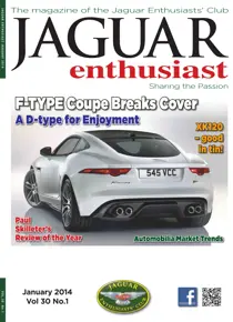 Vol 30 No.1 F-TYPE Coupe Breaks Cover 
                issue Vol 30 No.1 F-TYPE Coupe Breaks Cover