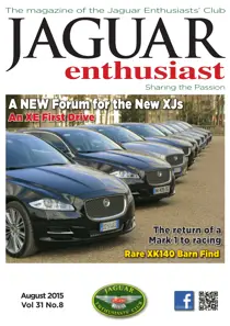Vol. 31 No. 8 A New Forum for the New XJs 
                issue Vol. 31 No. 8 A New Forum for the New XJs