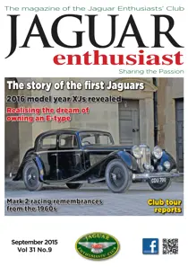 Vol. 31 No. 9 The story of the first Jaguars 
                issue Vol. 31 No. 9 The story of the first Jaguars