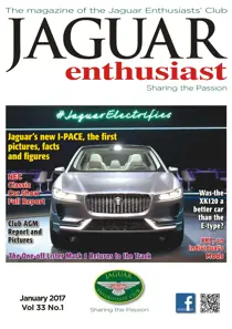 Vol. 33 No. 1 Jaguar Electrifies  
                issue Vol. 33 No. 1 Jaguar Electrifies 