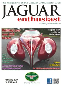 Vol. 33 No. 2 Building Your Own XKR Dream 
                issue Vol. 33 No. 2 Building Your Own XKR Dream