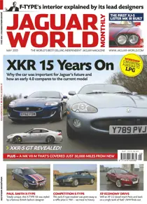 15 years of XKR May 2013 
                issue 15 years of XKR May 2013