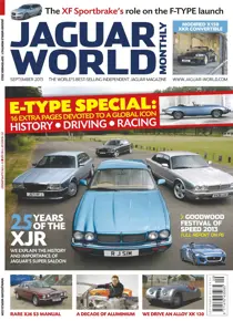Jaguar World September 2013 
                issue Jaguar World September 2013