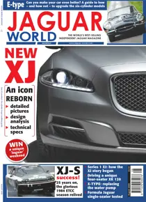 NEW XJ: An Icon Reborn Aug 2009 
                issue NEW XJ: An Icon Reborn Aug 2009