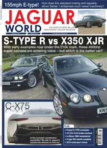 S-TYPE R vs X350 XJR Jan 2011 
                issue S-TYPE R vs X350 XJR Jan 2011