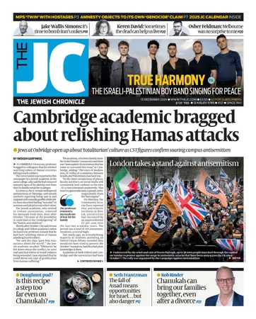 Jewish Chronicle Preview