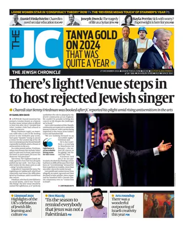 Jewish Chronicle Preview