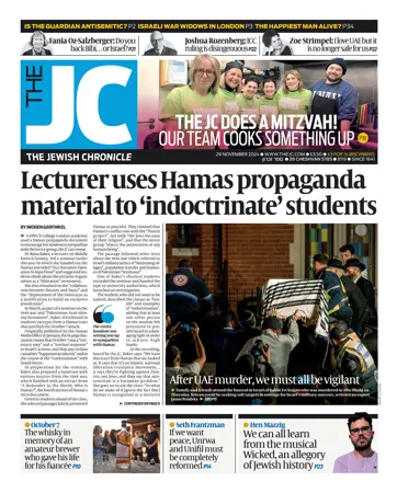 Jewish Chronicle Preview