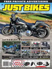 JUST BIKES 
                issue 25-OCT