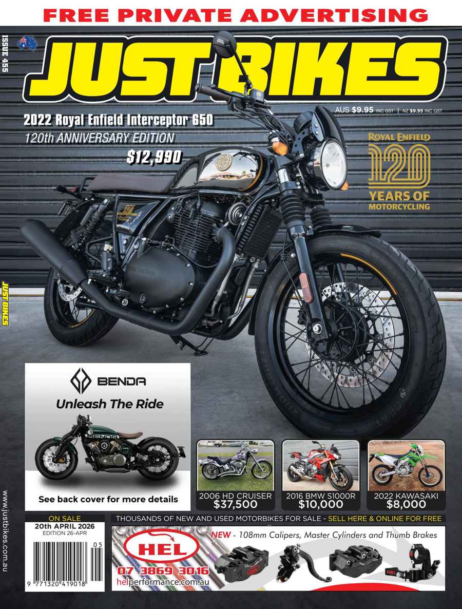 JUST BIKES issue 26-APR