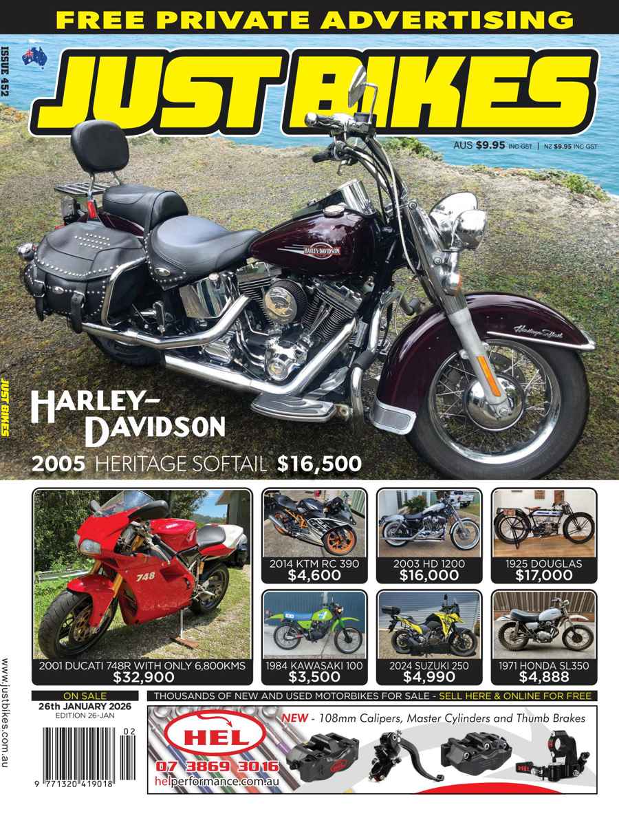 JUST BIKES issue 26-JAN