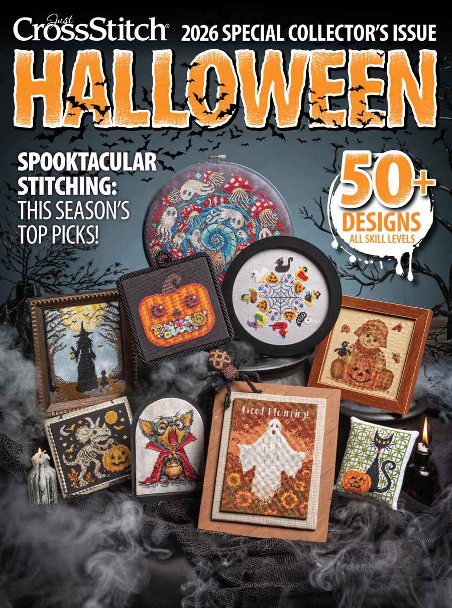 Just CrossStitch issue Halloween 2026