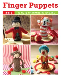 Knitting Knitted finger puppets (booklet)