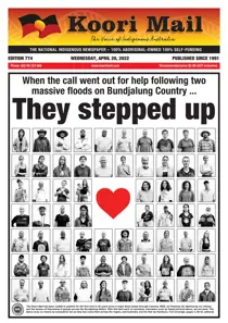 Koori Mail 
                issue FREE Sample Issue