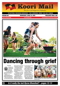 Koori Mail 
                issue April 23 2025