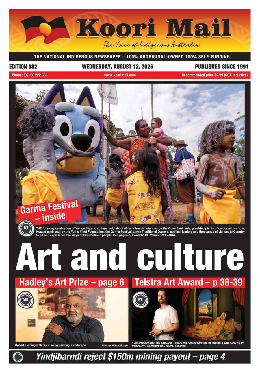 Koori Mail issue August 12 2026