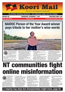 December 1 
                issue December 1