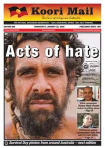 Koori Mail 
                issue January 28 2026