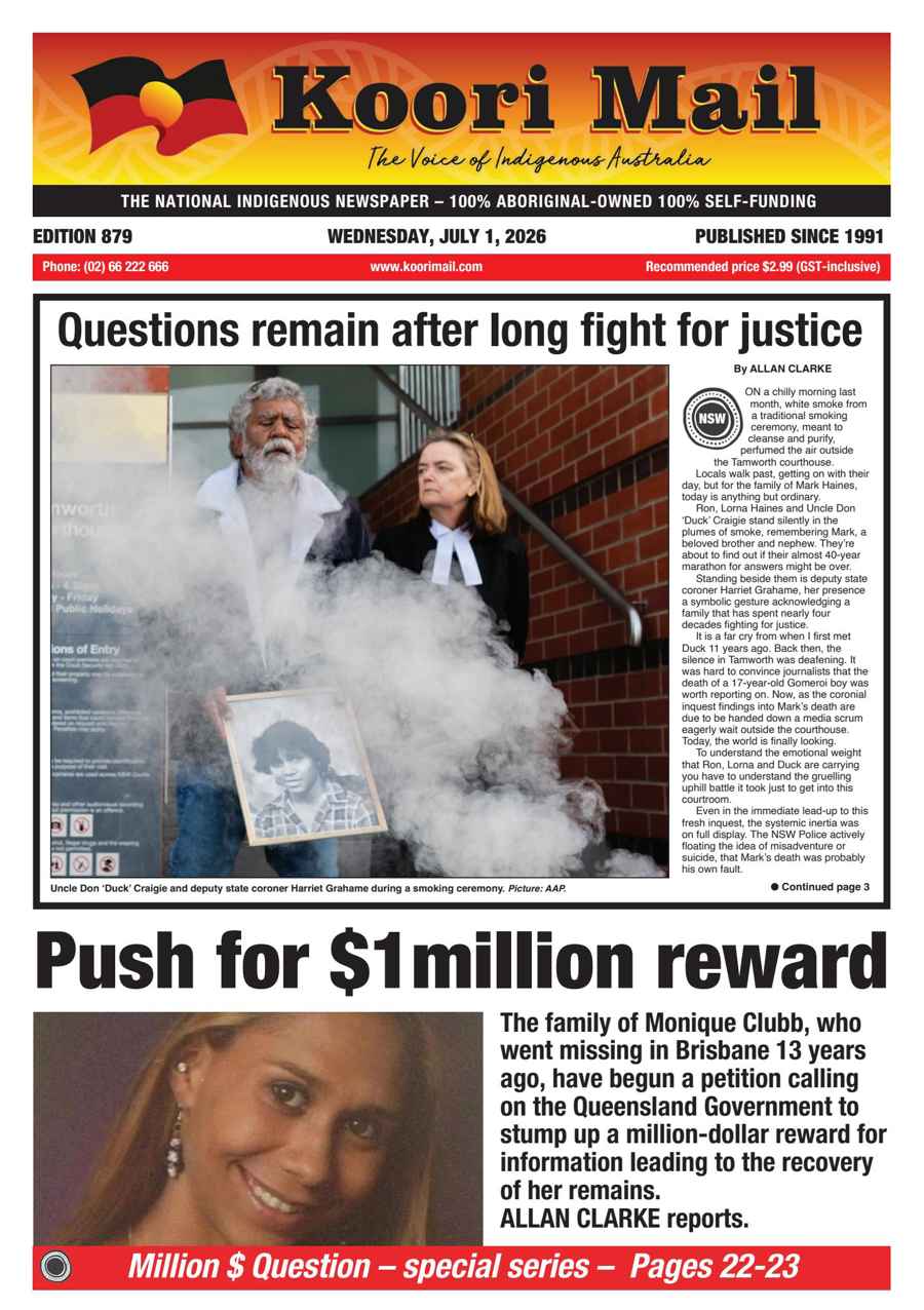 Koori Mail issue July 1 2026