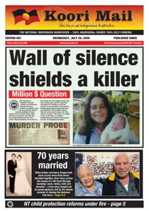 Koori Mail 
                issue July 29 2026