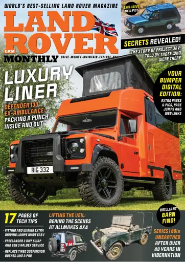 Land Rover Monthly Preview