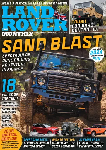 Land Rover Monthly Preview