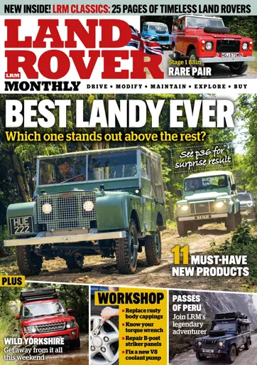 Land Rover Monthly Preview