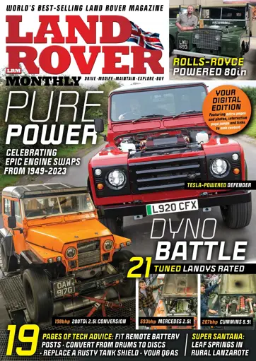 Land Rover Monthly Preview