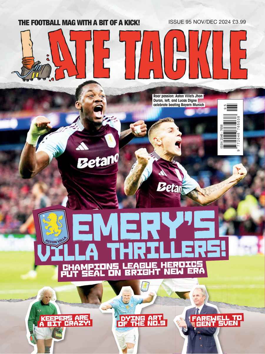 Late Tackle Football Magazine issue Nov/Dec 2024