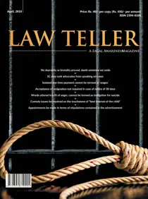 April 2019 
                issue April 2019