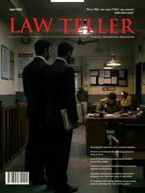 Lawteller – A Legal Awareness Magazine 
                issue April 2026