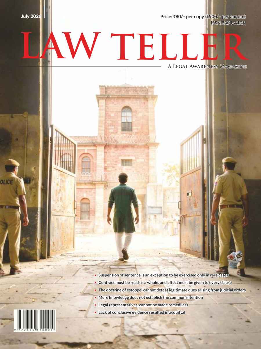 Lawteller – A Legal Awareness Magazine issue July 2026