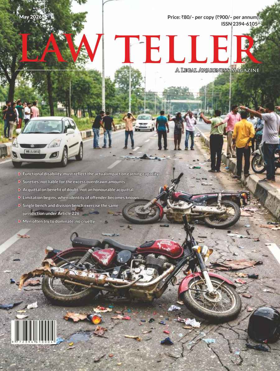 Lawteller – A Legal Awareness Magazine issue May 2026