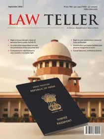 Lawteller – A Legal Awareness Magazine 
                issue September 2026