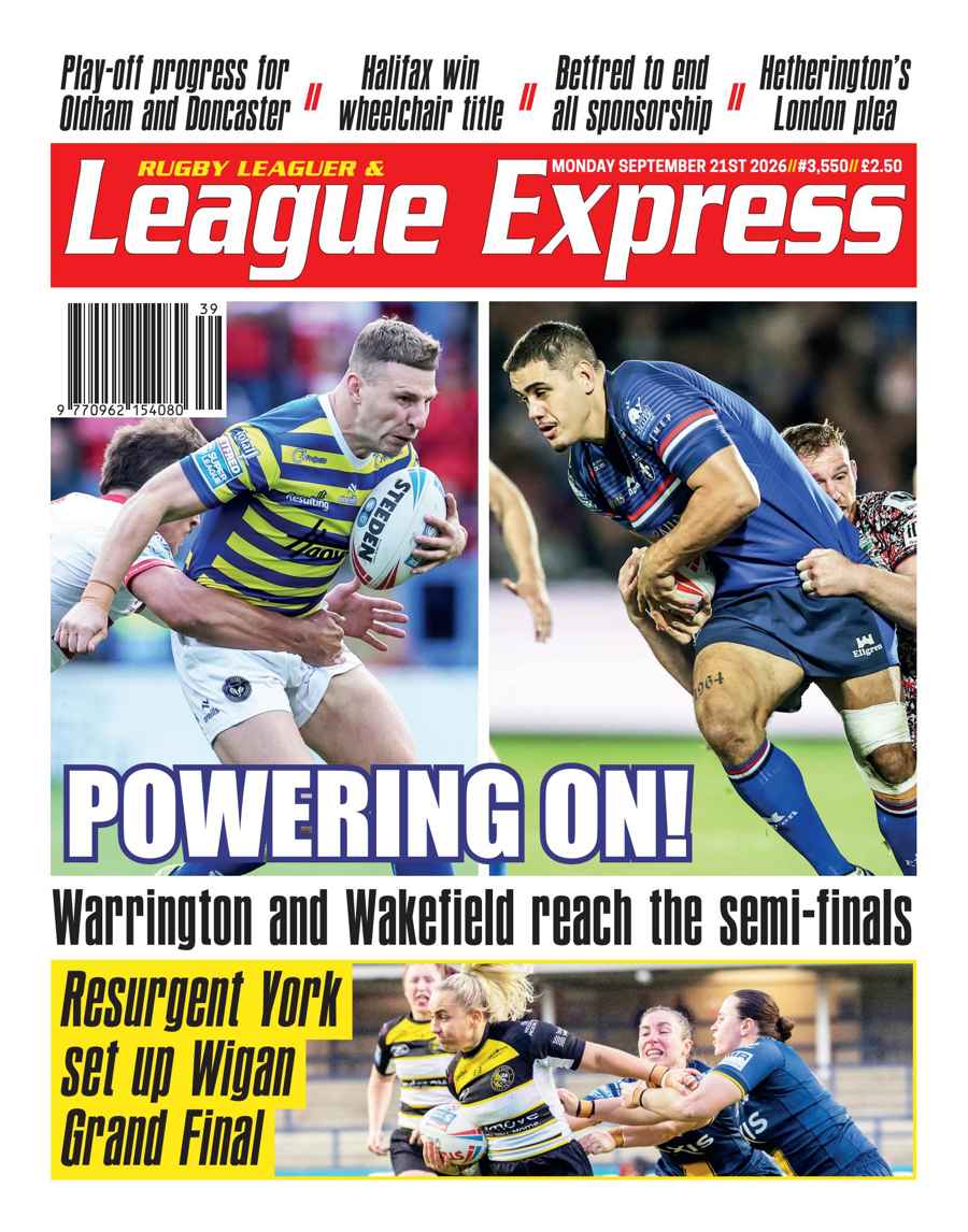 League Express issue 3550