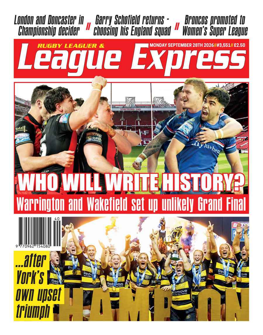 League Express issue 3551