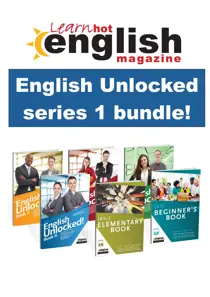 Learn Hot English English Unlocked series 1 special OFFER