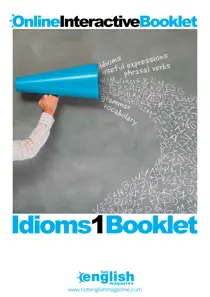 Learn Hot English Idioms Booklet 1