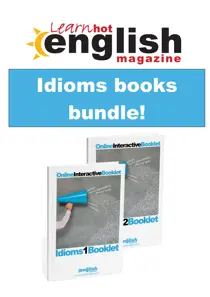 Learn Hot English Idioms books 1 and 2