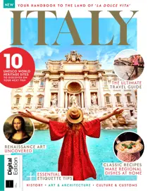 Lifestyle Bookazine 
                issue Book of Italy First Edition