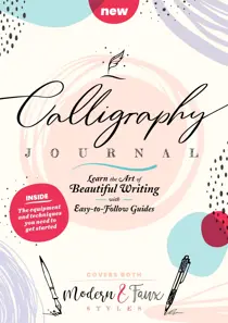 Calligraphy Journal 1st Edition 
                issue Calligraphy Journal 1st Edition