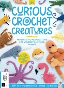 Curious Crochet Creatures First Edition 
                issue Curious Crochet Creatures First Edition
