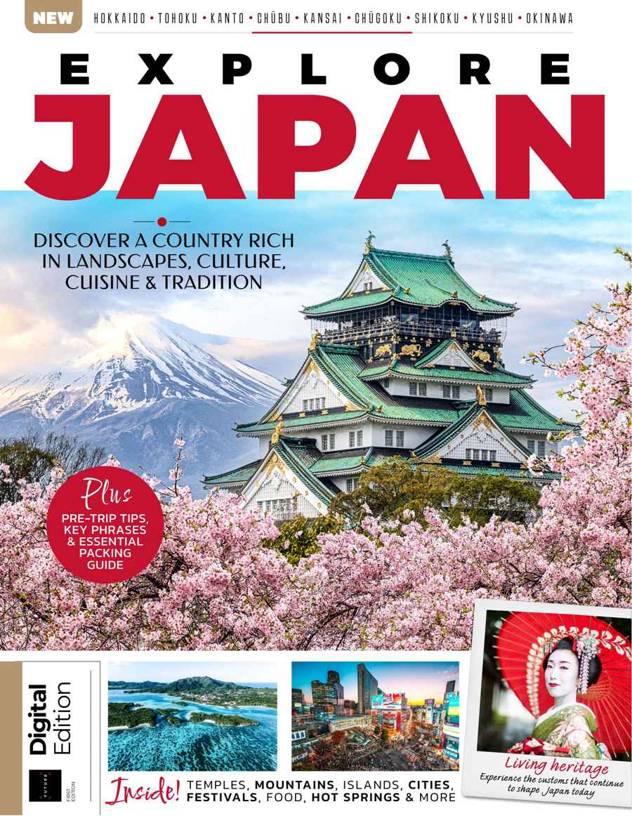 Lifestyle Bookazine issue Explore Japan First Edition