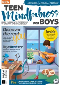 Teen Mindfulness For Boys First Edition 
                issue Teen Mindfulness For Boys First Edition