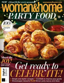 Woman&Home Party Food First Edition 
                issue Woman&Home Party Food First Edition